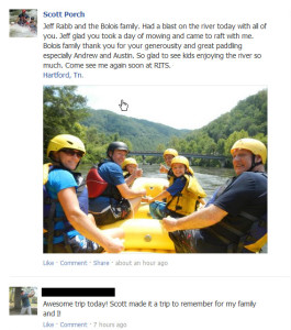 Whitewater Raft Guide Goes Social