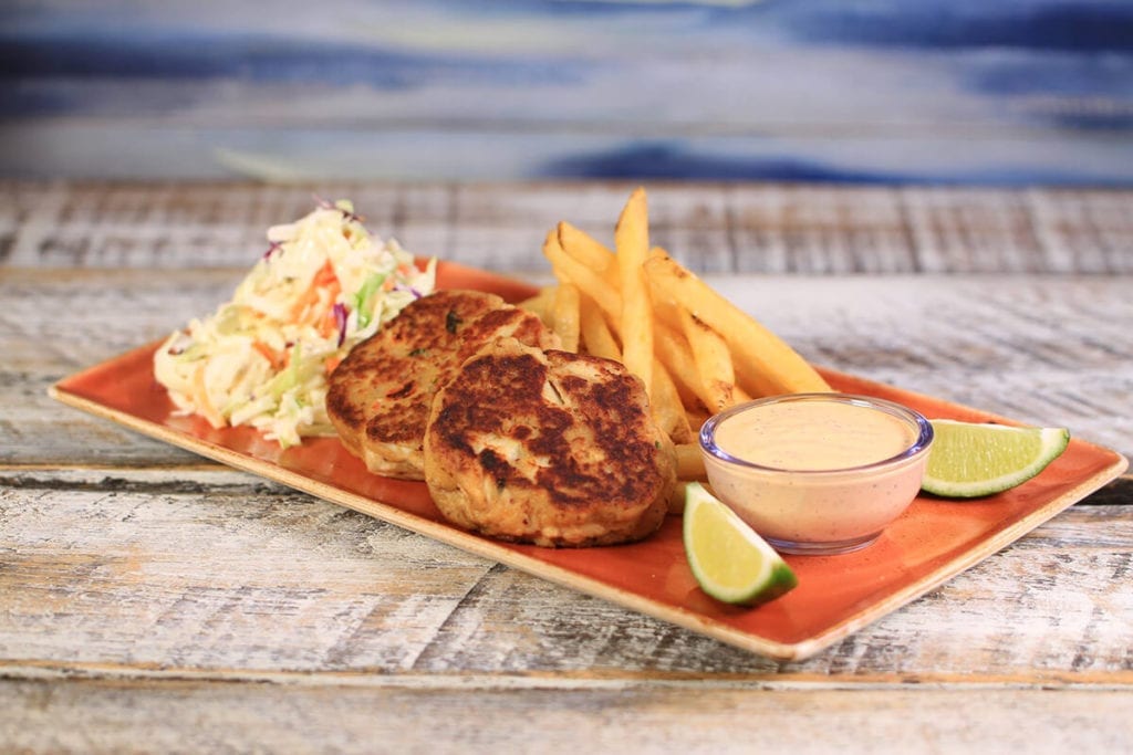 Crab Cakes at Margaritaville, Pigeon Forge